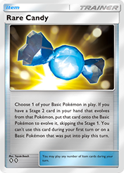 Rare Candy Deluxe Pack EX Card List