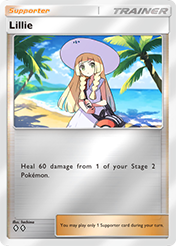 Lillie Deluxe Pack EX Card List