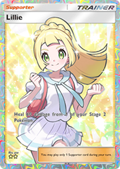 Lillie Deluxe Pack EX Card List