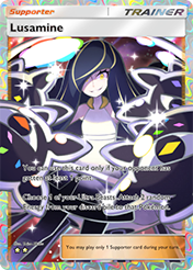 Lusamine Deluxe Pack EX Card List