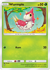 Wurmple Mega Rising Card List