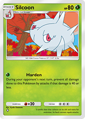 Silcoon Mega Rising Card List