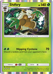 Shiftry Mega Rising Card List