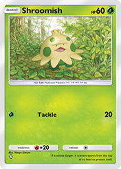 Shroomish Mega Rising Card List