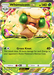 Whimsicott EX Mega Rising Card List