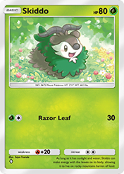 Skiddo Mega Rising Card List
