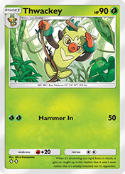 Thwackey Mega Rising Card List