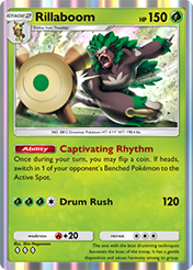 Rillaboom Mega Rising Card List