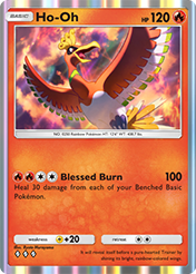Ho-Oh Mega Rising Card List