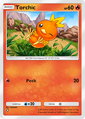 Torchic Mega Rising Card List