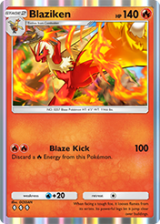 Blaziken Mega Rising Card List