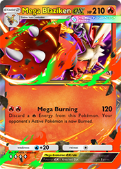 Mega Blaziken EX Mega Rising Card List