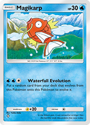 Magikarp Mega Rising Card List