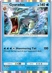 Gyarados Mega Rising Card List