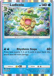 Ludicolo Mega Rising Card List