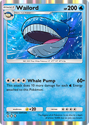 Wailord Mega Rising Card List
