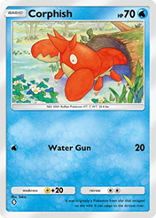 Corphish Mega Rising Card List