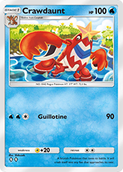Crawdaunt Mega Rising Card List