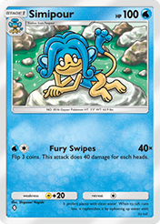 Simipour Mega Rising Card List