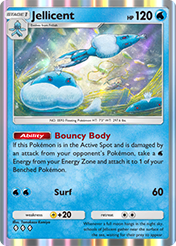 Jellicent Mega Rising Card List