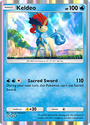 Keldeo Mega Rising Card List