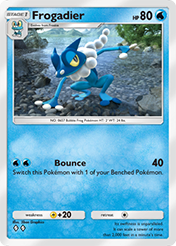Frogadier Mega Rising Card List