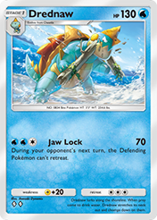 Drednaw Mega Rising Card List