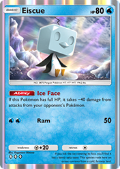 Eiscue Mega Rising Card List