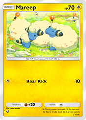 Mareep Mega Rising Card List