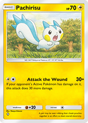 Pachirisu Mega Rising Card List