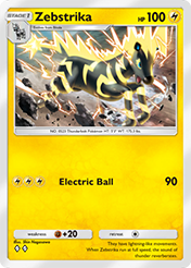 Zebstrika Mega Rising Card List