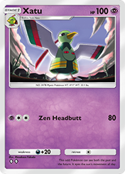 Xatu Mega Rising Card List