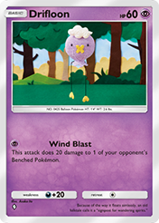 Drifloon Mega Rising Card List