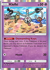 Klefki Mega Rising Card List