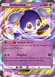 Indeedee EX Mega Rising Card List
