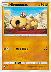 Hippopotas Mega Rising Card List
