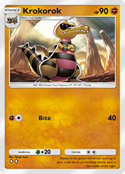 Krokorok Mega Rising Card List