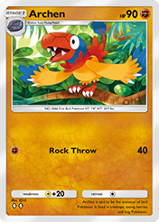 Archen Mega Rising Card List