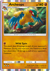Archeops Mega Rising Card List