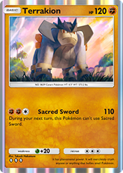 Terrakion Mega Rising Card List