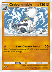 Crabominable Mega Rising Card List