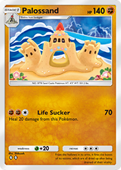 Palossand Mega Rising Card List