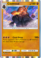 Coalossal Mega Rising Card List