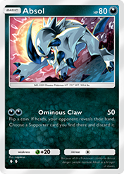 Absol Mega Rising Card List