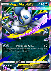Mega Absol EX Mega Rising Card List