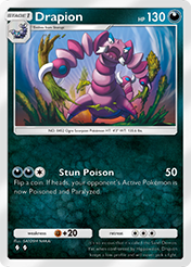 Drapion Mega Rising Card List