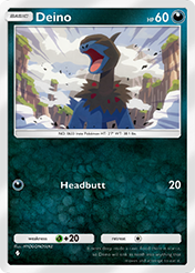 Deino Mega Rising Card List