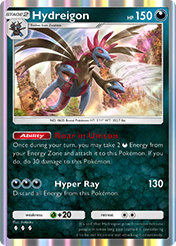 Hydreigon Mega Rising Card List