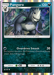 Pangoro Mega Rising Card List