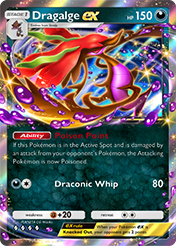 Dragalge EX Mega Rising Card List